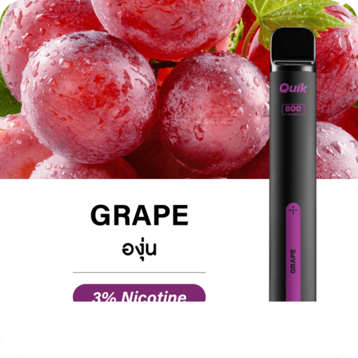 ks quik grape 800 Puffs