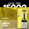 Pod Ks Quik Pro 15000 Puff Lemon Soda (เลม่อนโซดา)